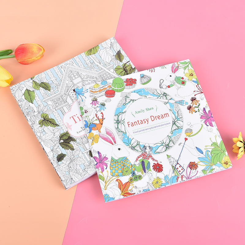 Coloring Book for Kids and Adults - Stress Relief Art Therapy for Relaxation and Creative Fun