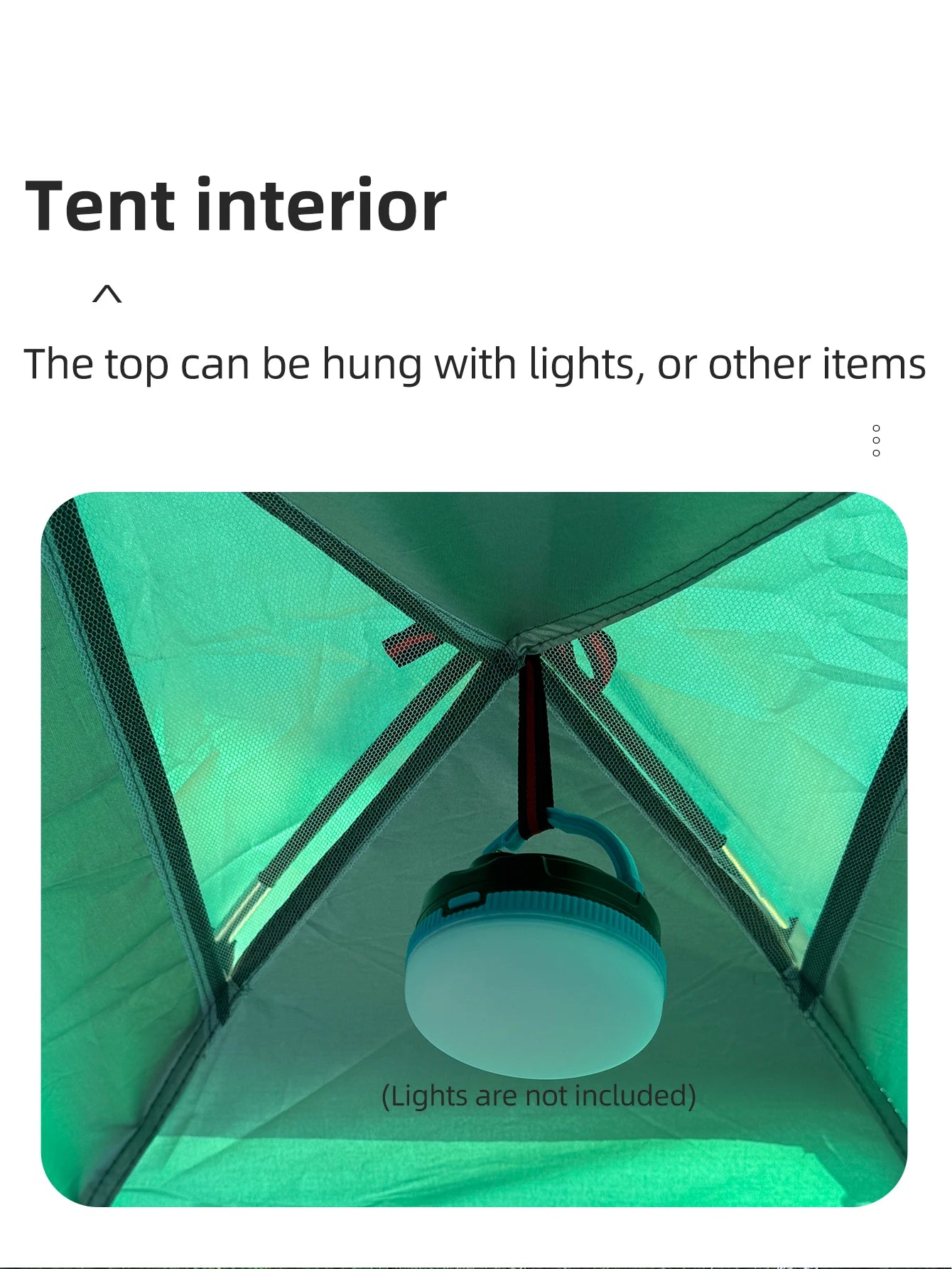 Outdoor Camping Tent - Hand-Built Rain and Sun Protection Hiking Tent for Couples and Children, Portable and Windproof