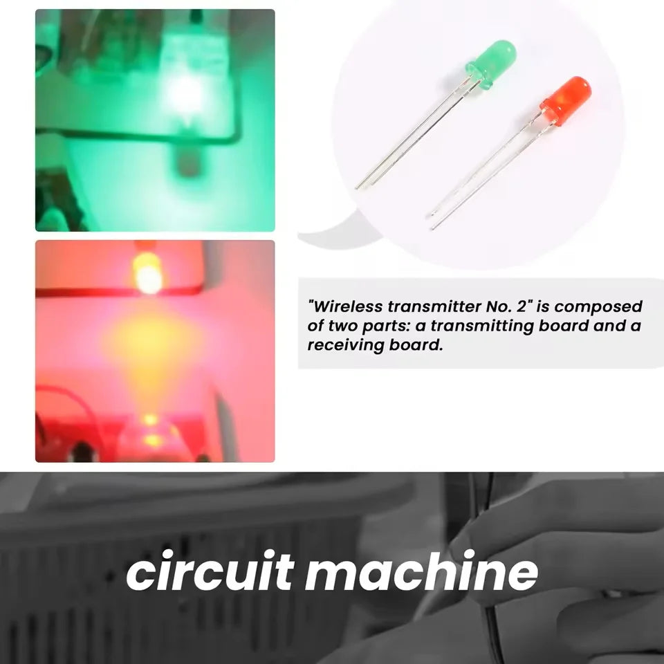 DIY Telegraph Machine STEM Experiment Educational Toy for Kids - Fun Electronic Assembly Learning Tool