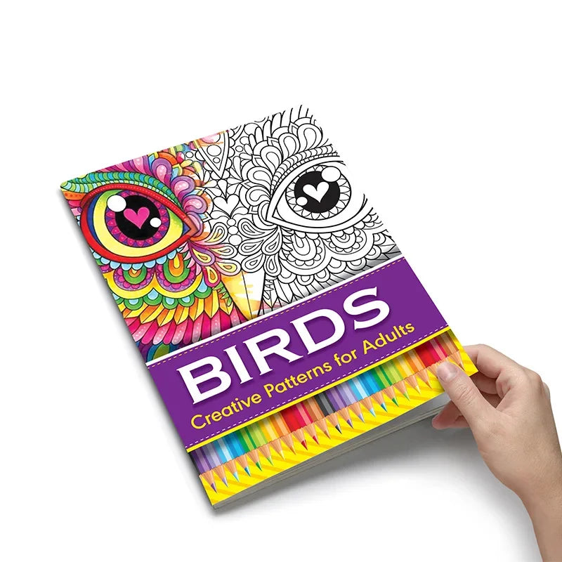 Cute Drawing and Coloring Book for Kids - Early Education Hand-Painted Graffiti Activity Book