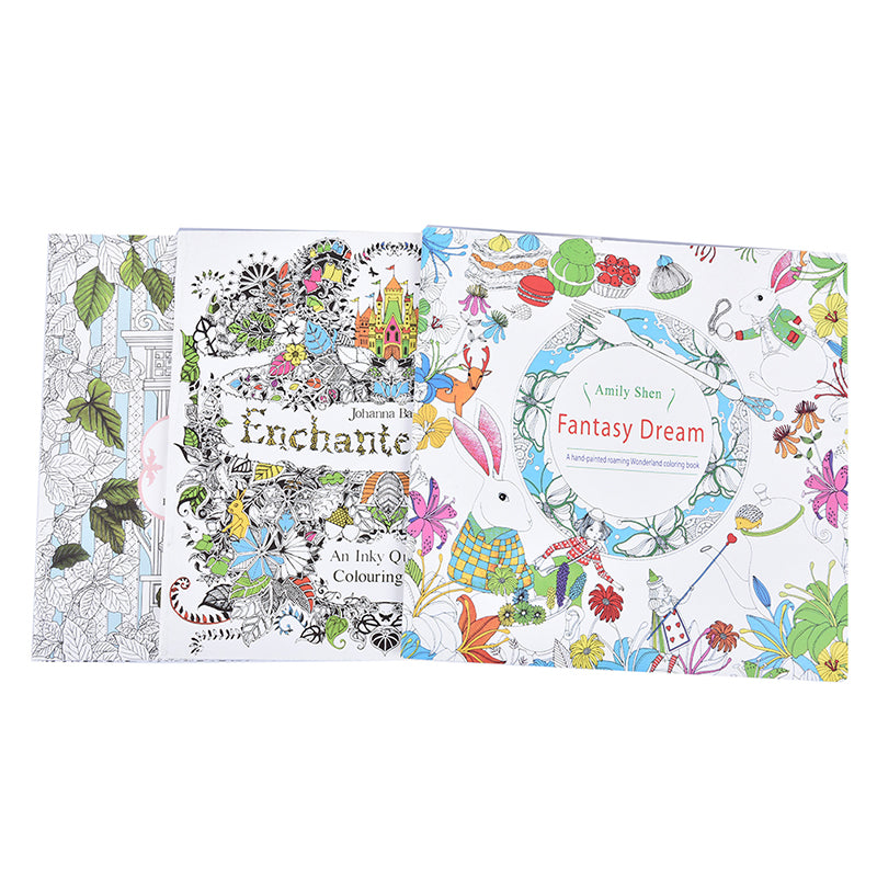 Coloring Book for Kids and Adults - Stress Relief Art Therapy for Relaxation and Creative Fun