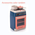 Kids Kitchen Playset - Pretend Play House Simulation Appliances Set with Juicer, Mixer, Vacuum, and Toaster for Educational Fun