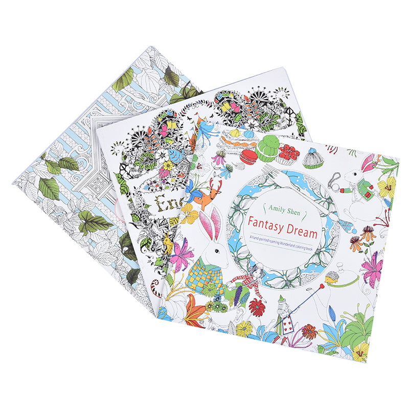 Coloring Book for Kids and Adults - Stress Relief Art Therapy for Relaxation and Creative Fun