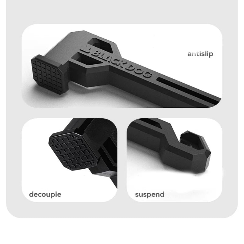 Outdoor Multi-functional Camping Tools, Tents, Canopies, Ground Nails, and Survival Hammers