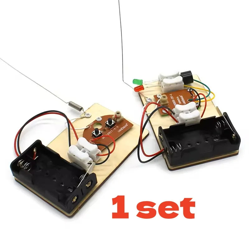 DIY Telegraph Machine STEM Experiment Educational Toy for Kids - Fun Electronic Assembly Learning Tool