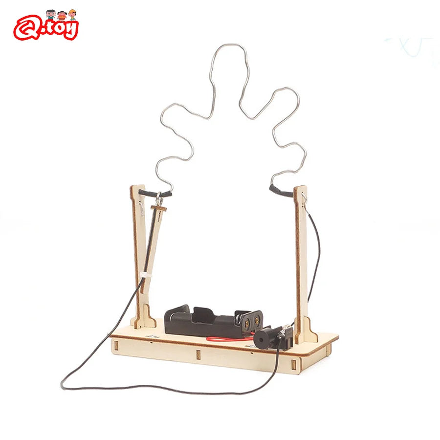 DIY STEM Toy Kit for Kids - Technologia Science Experimental Tool, Educational Wooden Puzzle Games, and Teaching Aids