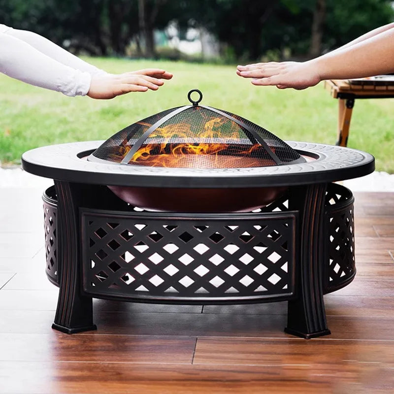 Brazier Grill Stand Stove for Household Tea, Barbecue, Heat, Fire Pits - Garden Camping Equipment & Party Cooking Supplies 2025