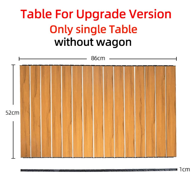 Heavy Duty Collapsible Outdoor Folding Wagon Cart for Garden, Beach, and Camping - Large Capacity Utility Trolley