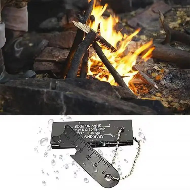Outdoor Flint and Magnesium Stick for Camping and Wilderness Survival