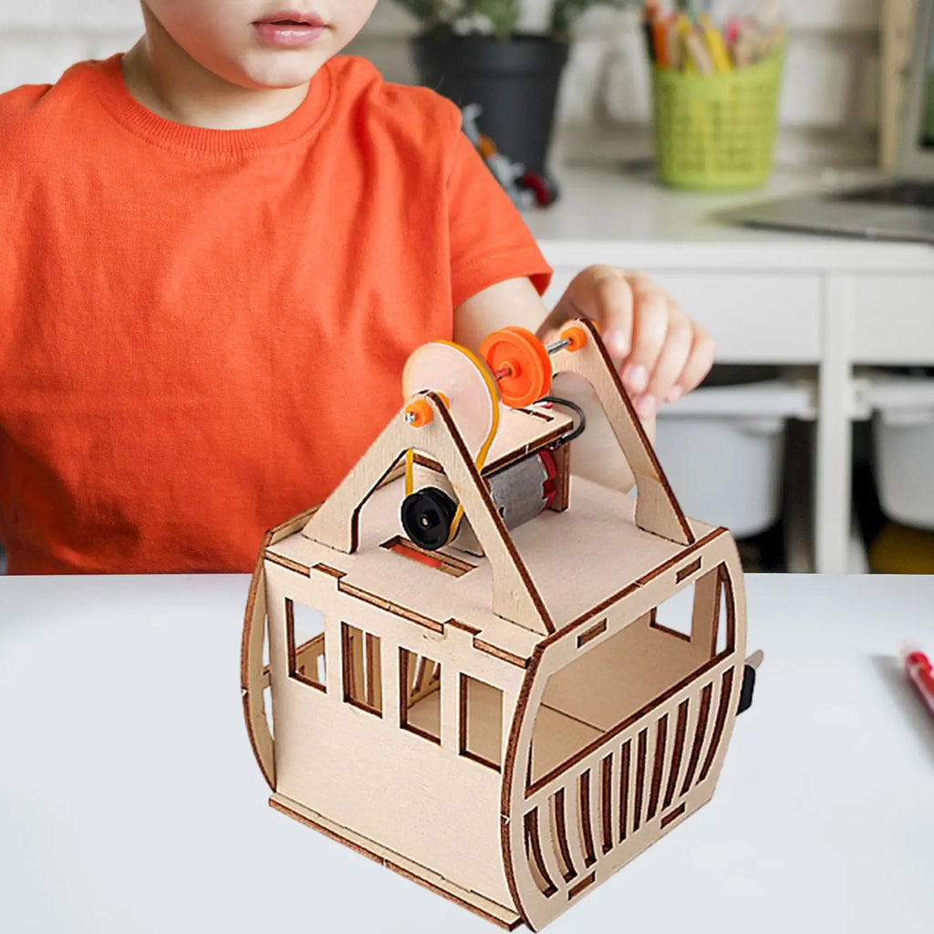 Science Experiment Kits Cable Car STEM Educational Toy for Kids