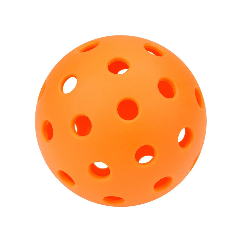 12pcs 74MM Durable Outdoor Pickleballs with 40 Holes - 26g Competition Pickleball Packs