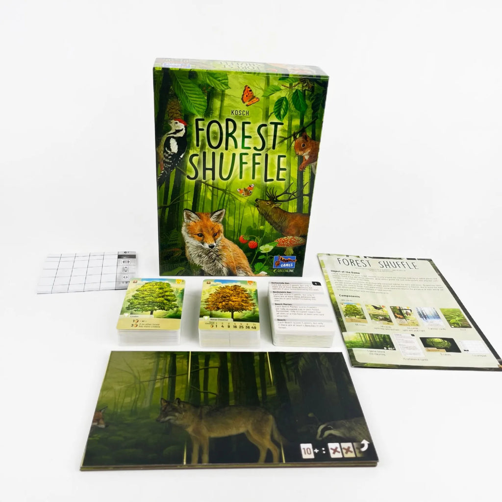 Forest Shuffle Card Game - Strategic Fun for Kids and Adults, 2-5 Players, 60 Minutes of Engaging Play