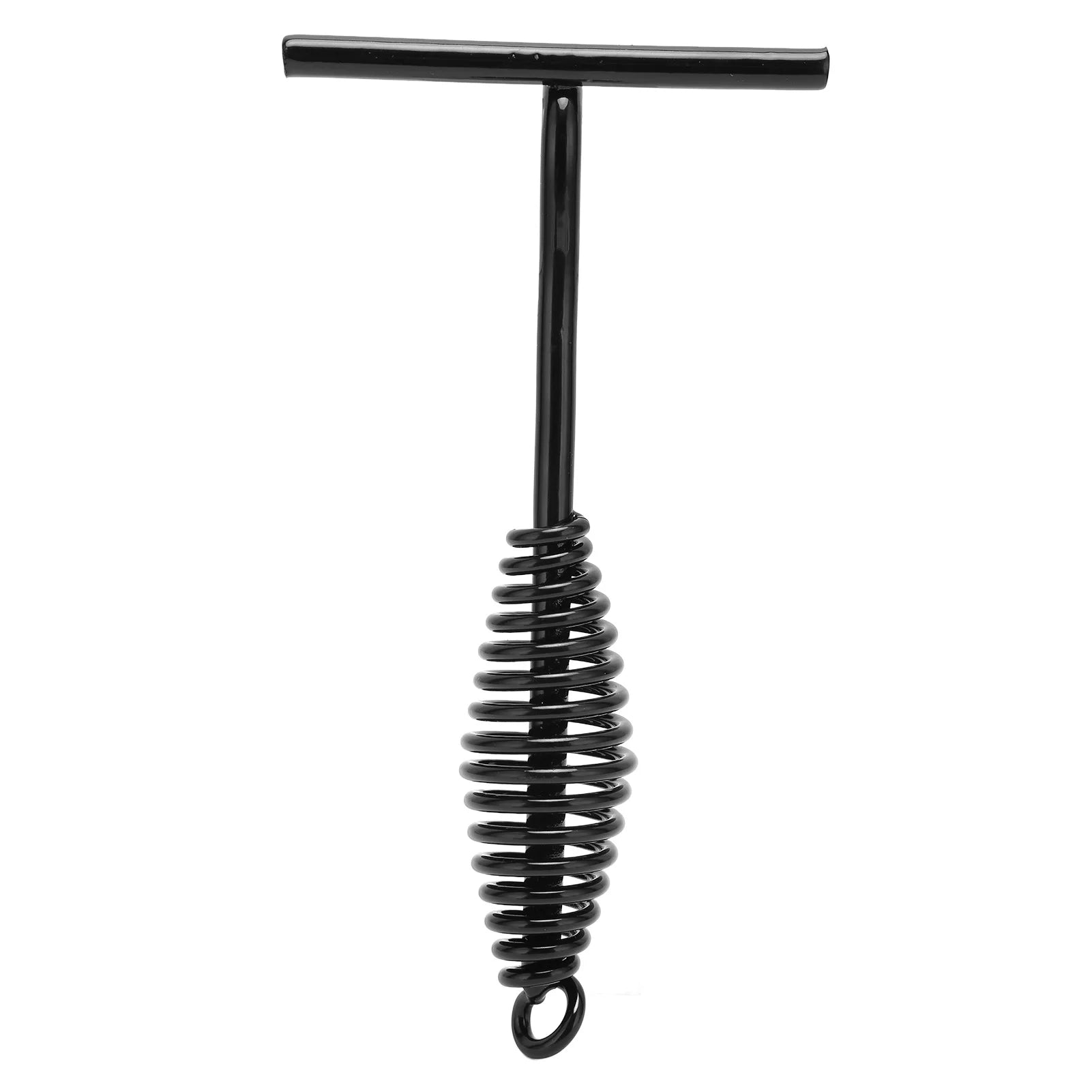 19.5cm Cast Iron Dutch Oven Lid Lifter with Spiral Handle for Outdoor Camping and Hiking