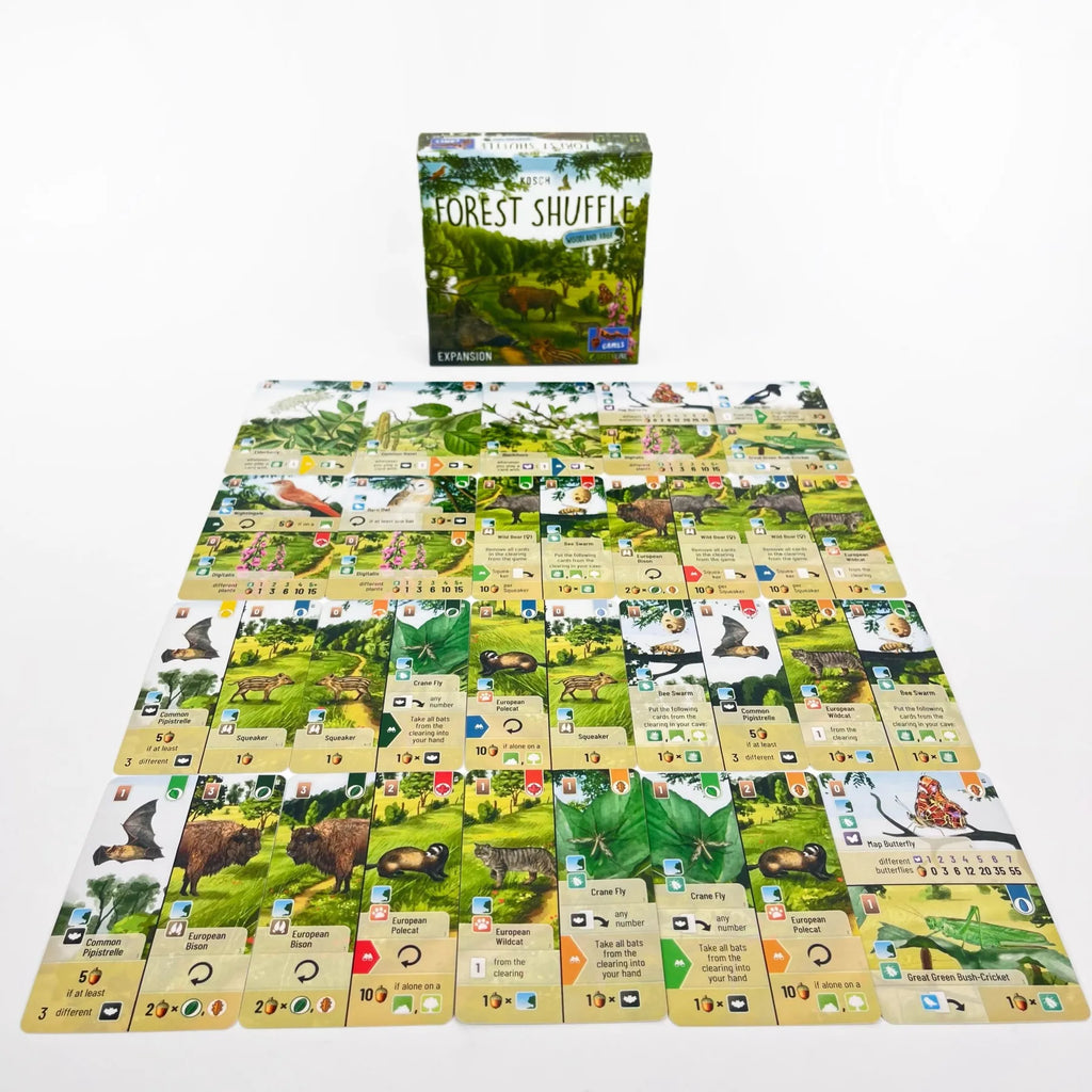 Forest Shuffle Card Game - Strategic Fun for Kids and Adults, 2-5 Players, 60 Minutes of Engaging Play